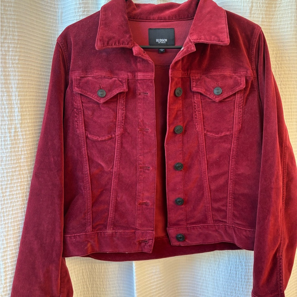 Hudson Jeans Red  Jacket